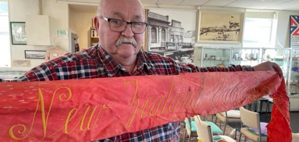 Museum president Wayne Hawker. Photo: HRNZ