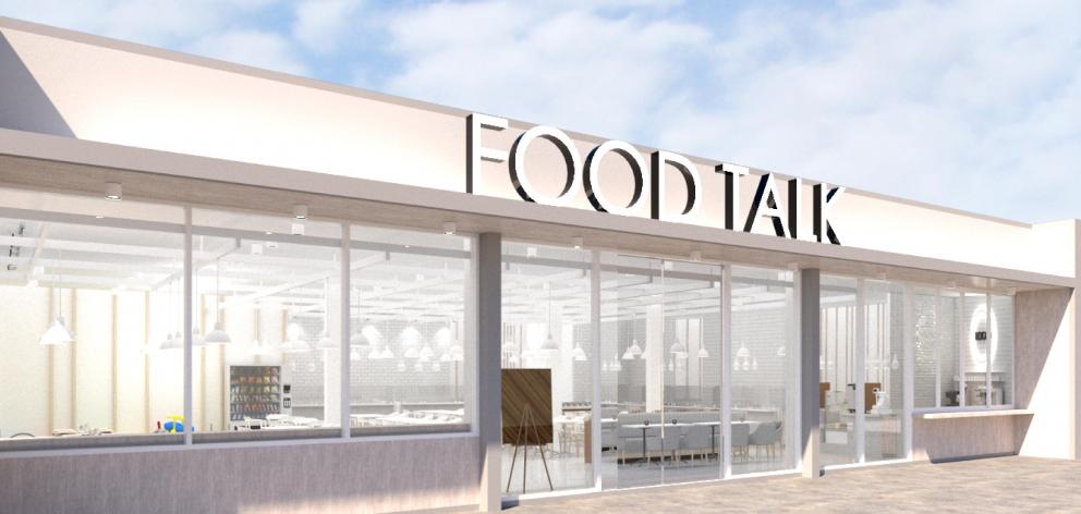 Artist’s impression of a new food court called Food Talk in Mosgiel. IMAGE: SUPPLIED





