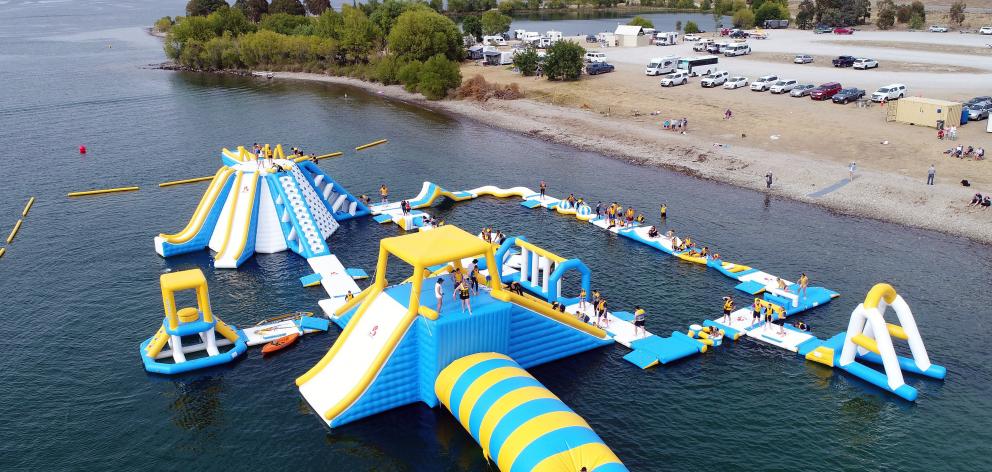 The Kiwi Water Park in Lowburn near Cromwell. PHOTO: STEPHEN JAQUIERY