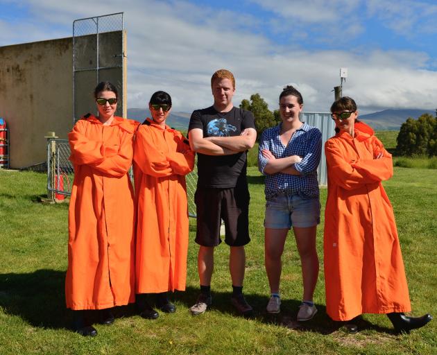 Lauder Niwa atmospheric technician Wills Dobson and University of Otago physics Masters student...