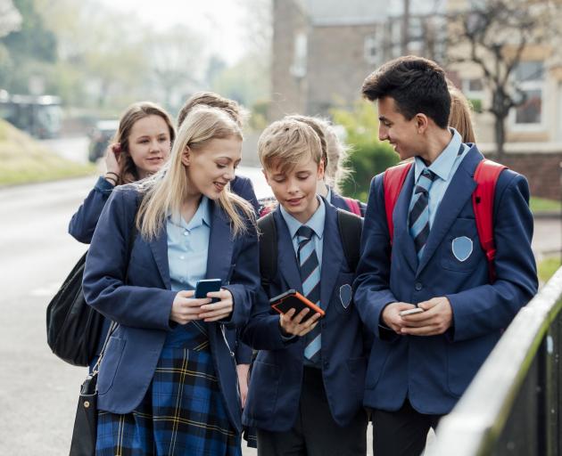 Ashburton College principal Ross Preece has announced the decision to ban the use of cellphones...