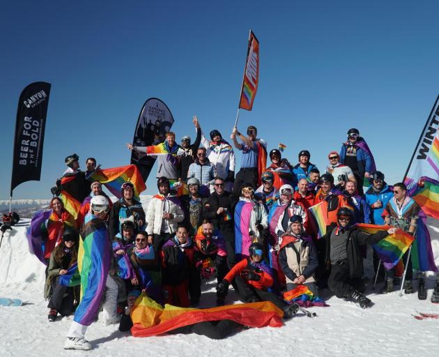 Winter Pride is "vibrant festival that injects a real boost' to Queenstown. Photo: Winter Pride