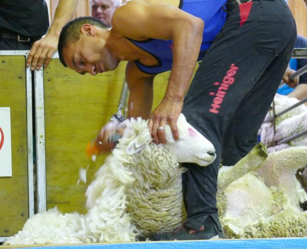 Leon Samuels, of Invercargill, was crowned Otago Shears champion 2020.
