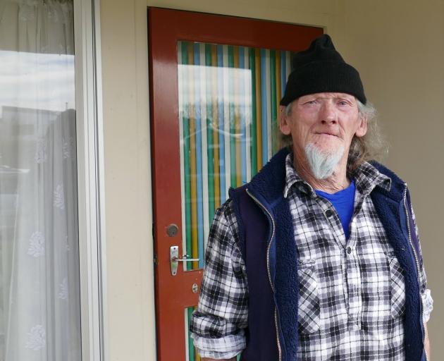 Clutha District Council Owaka community housing tenant Kevin Corby says an anticipated 90% rent...