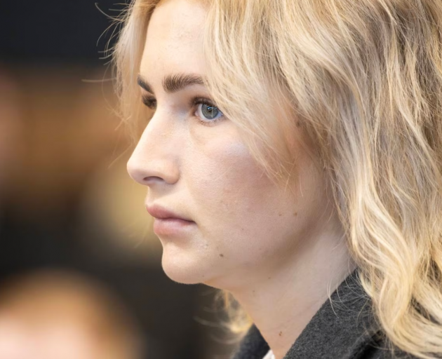 Sophie Brown in court. Photo: George Heard