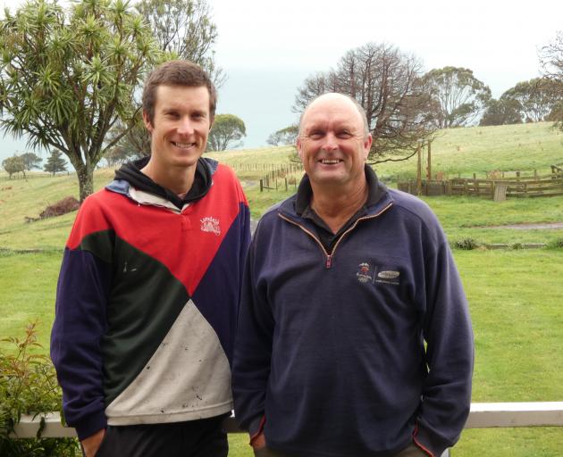 Father and son Mike and Joe Williams are learning off each other as they step up their stock...