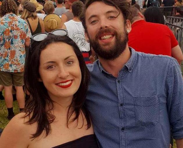 Michaela Scarrott and her boyfriend Benjamin Wright. Photo: supplied 