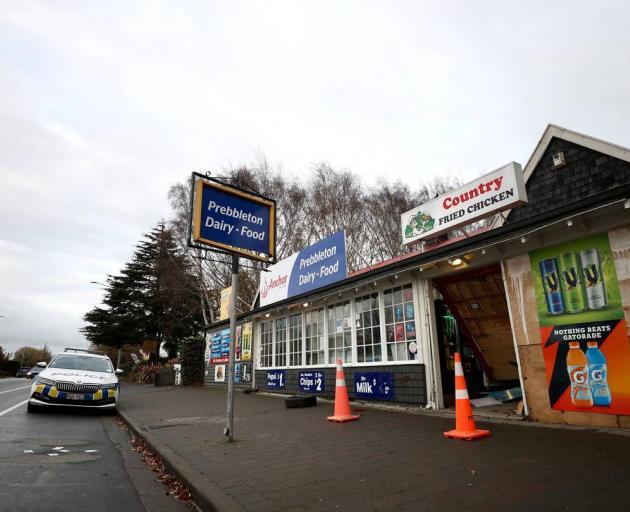 The Prebbleton Dairy. Photo: George Heard / NZ Herald