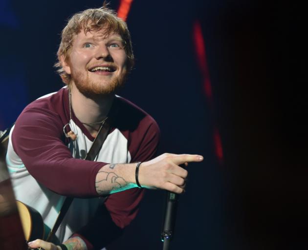 Ed Sheeran will perform again tonight and tomorrow.  Photo: Craig Baxter 