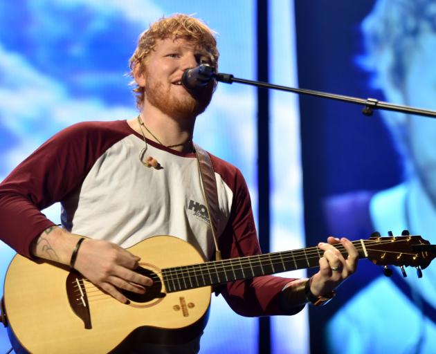 Ed Sheeran played three shows at Forsyth Barr Stadium over Easter. Photo Craig Baxter