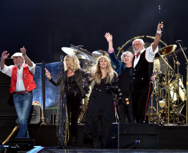 Neil Finn with Fleetwood Mac in Las Vegas last year. Photo: Getty Images