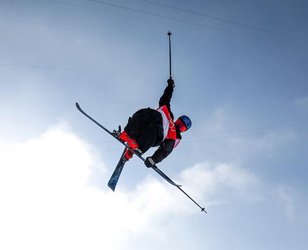 Nico Porteous put down a score of 93 in his first run, enough to win gold. Photo: Getty Images