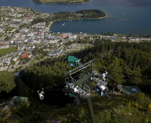 The paraglider crashed into forest near the Skyline gondola. Photo: Getty Images 