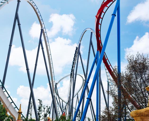 Roller-coaster ride . . . Ariadne has taken astake in Ardent Leisure which could be good or bad,brokers say. PHOTO: GETTY IMAGES