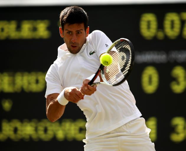 Novak Djokovic hasn't played since Wimbledon. Photo: Getty Images 