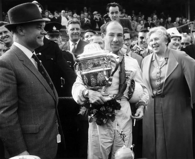 Stirling Moss (born 1929) won many major races in the 1950s, including the British Grand Prix ...