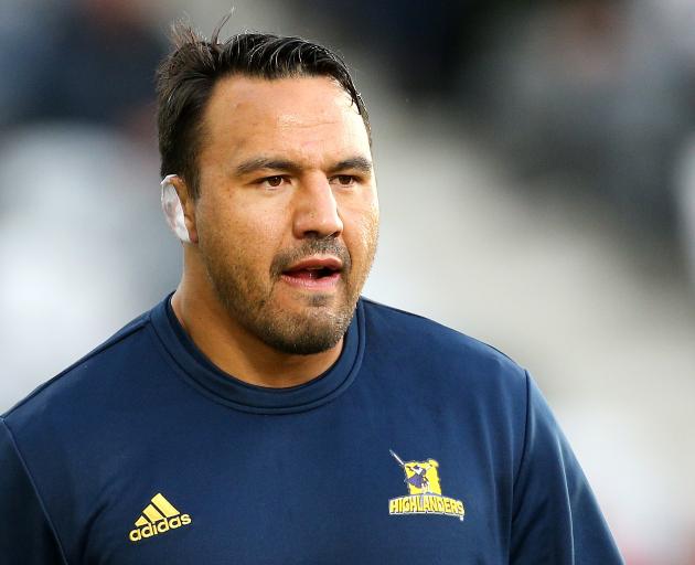 Highlanders co-captain Ash Dixon. Photo: Getty Images 