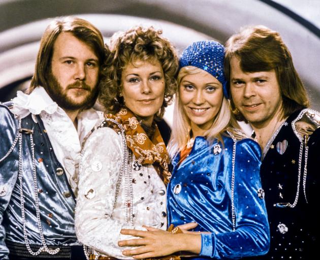 From left: Benny Andersson, Anni-Frid Lyngstad, Agnetha Faltskog and Bjorn Ulvaeus. Photo: Getty...