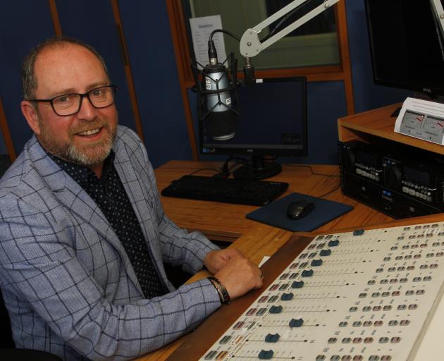 Invercargill City Councillor Darren Ludlow at Radio Southland, where he works. PHOTO: GIORDANO...