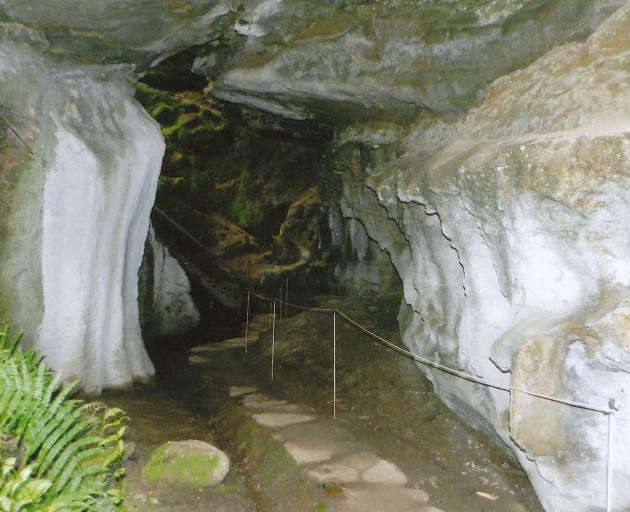 The Crazy Paving Cave in the Oparara Basin. Photo: NZH File