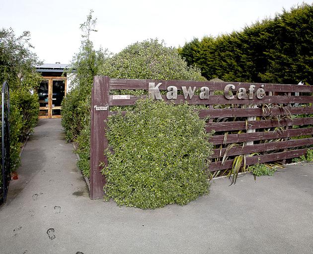 The popular Kawa Cafe has closed.