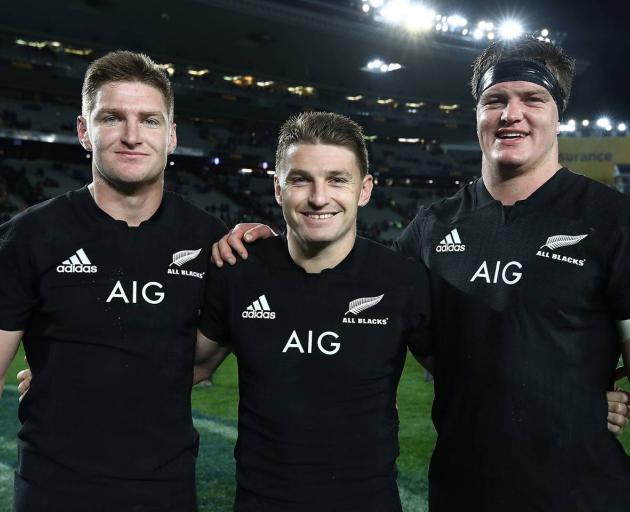 Barrett brothers Jordie, Beauden and Scott. Photo: Getty Images