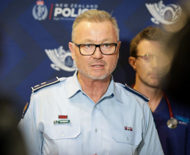 Southern district commander Superintendent Paul Basham. Photo: RNZ