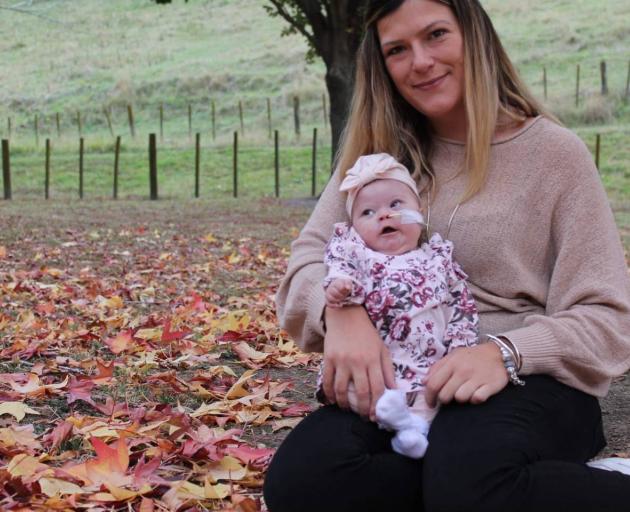 Napier mum Natalie Izatt is terrified of losing her 4-month-old daughter Brooklyn who is in an...