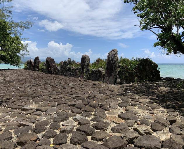 The marae of Taputapuātea (Ra'iatea, Society Islands) in 2016: nature, age  and origin of coral erected stones