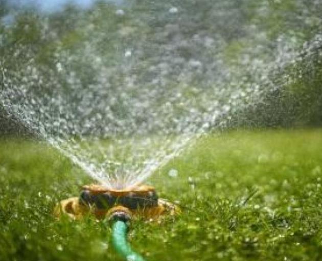 Southlanders may have to go easy on the sprinklers. Photo: ODT files 