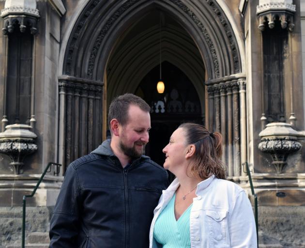 Michael Ferguson and Annette Weir are set to get married at First Church in Dunedin next month ,...