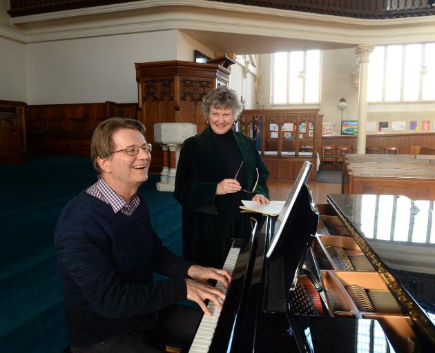Composer Anthony Ritchie and poet Elena Poletti have collaborated on the work Lullabies, which is to be performed for the first time in Dunedin. Photo: Linda Robertson