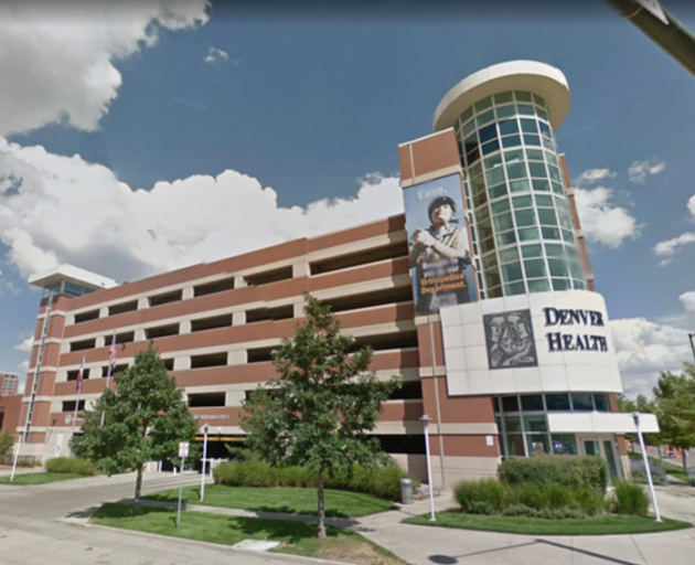 The incident took place at the Denver Health Medical Center. Photo: Google Maps