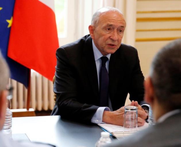The four people wounded were out of danger, Interior Minister Gerard Collomb told reporters. Photo: Reuters