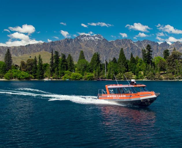 Queenstown Ferries' (formerly known as Queenstown Water Taxis) new, custom-built 36-seat boat pictured on Lake Wakatipu. The company is...