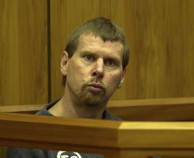 Stephen King, pictured here at trial, has spent the past 13 years in prison after the murder of a Christchurch woman. Photo: ODT files