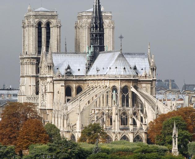 BEFORE: General view of the Notre Dame Cathedral and the River Seine in Paris, September 26, 2010.
