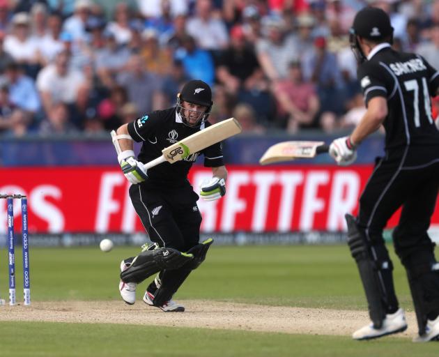 New Zealand's Tom Latham in action. Photo: Reuters