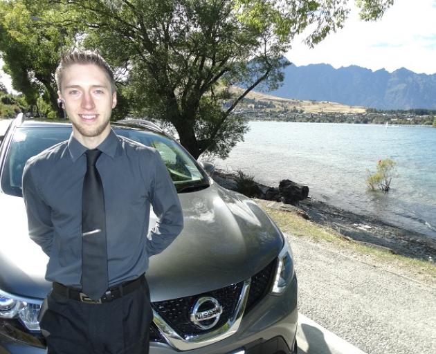 Queenstown taxi driver Luis Kreische. Photo: Mountain Scene