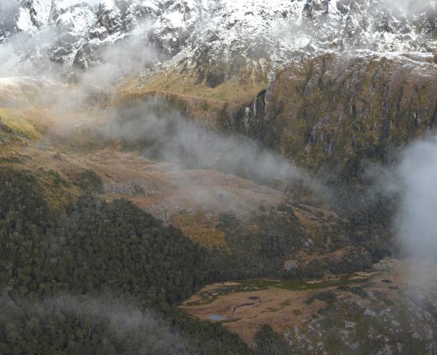 Part of the Haast Range, Mount Aspiring National Park. Photo: Blair Hoult 