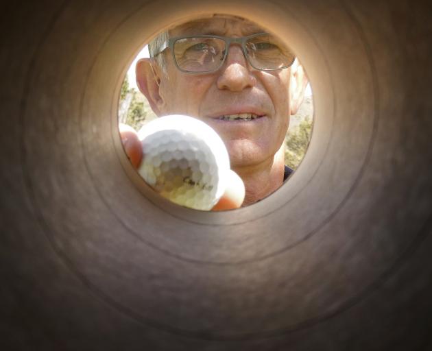 Dunstan Golf Club's Barry McCall highlights the rabbit invasion of golf courses throughout...