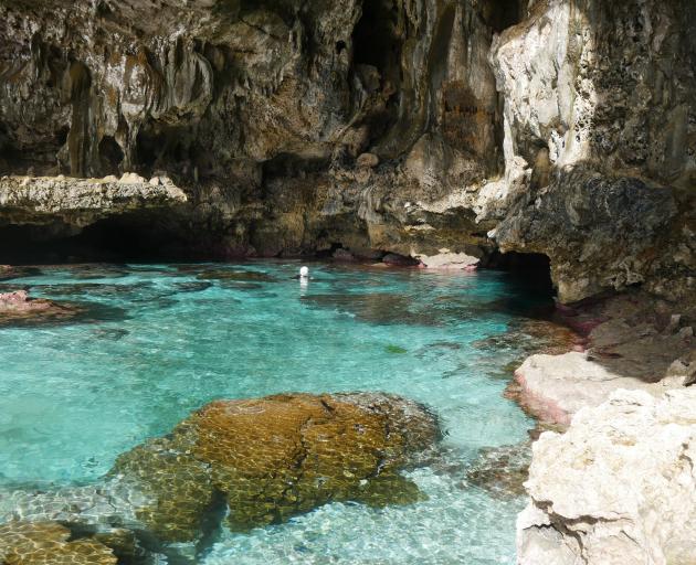 Avaiki pools, the bathing place of Kings. Photos: Bronwyn Hegarty