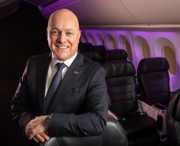 Air New Zealand chief executive Christopher Luxon. Photo: NZ Herald