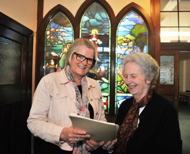  Otago Pioneer Women’s Memorial Association secretary Irene Mosley (left) and president Jean Park...