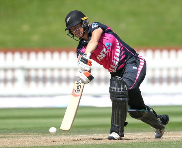 Sophie Devine was in brilliant form as she brought up a century for the White Ferns yesterday....