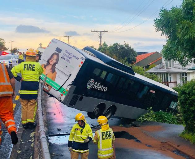 Police and ambulances were called to the scene in Glendowie. Photo / Jane Phare