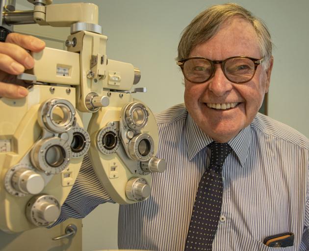 Christchurch optometrist John Veale closed his business in Shirley, winding down a career which...