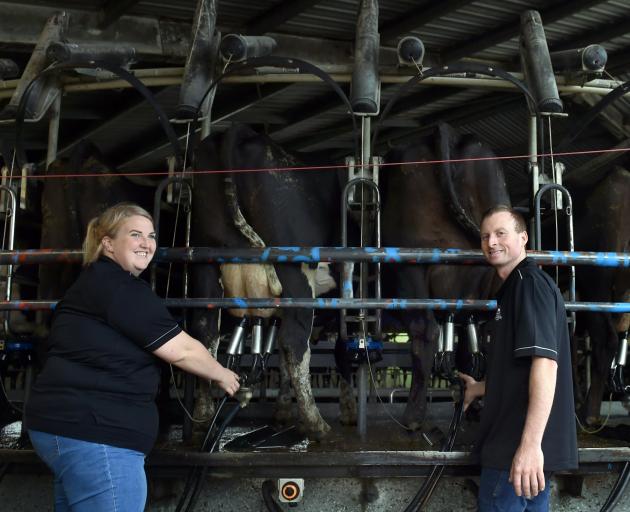 Ann Henderson: ‘‘It’s not just milking cows. Milking cows is the easy part now. It’s everything...