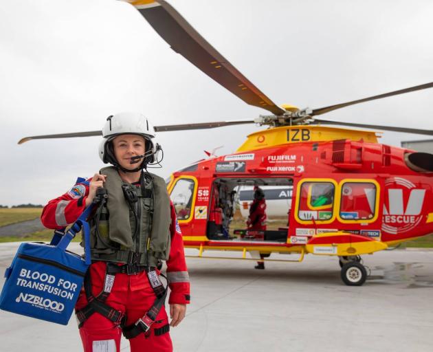 Dr Alana Harper has worked with the Auckland Rescue Helicopter Trust since 2011. Photo: Tom Roberton