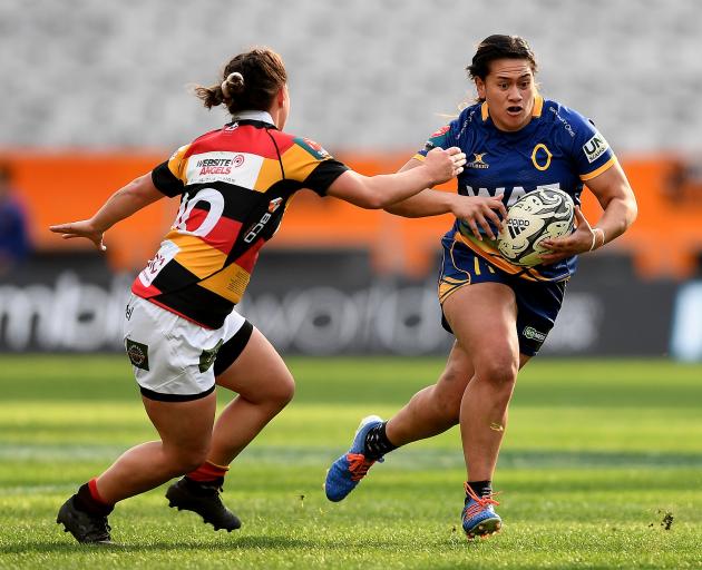 Otago Spirit midfielder Kilisitina Moata’ane will be part of the first women’s Super Rugby...